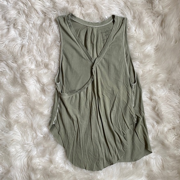 Free People Tops - Free People Fray Edge Tank